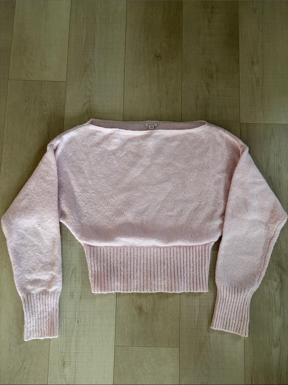 Garage Soft Pink Oversized Knit Sweater